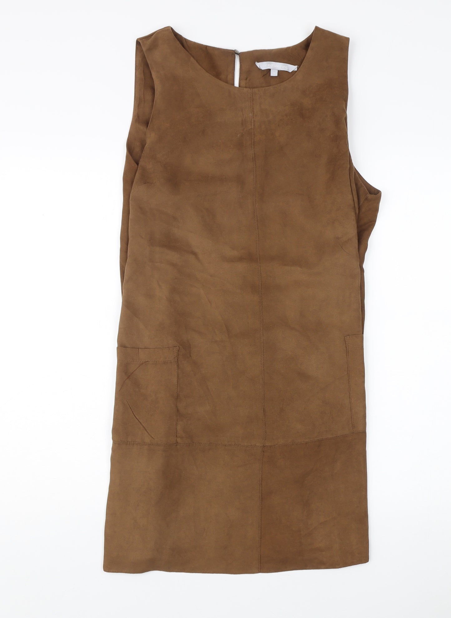 Red Herring Women's Brown Sheath Dress Size 16