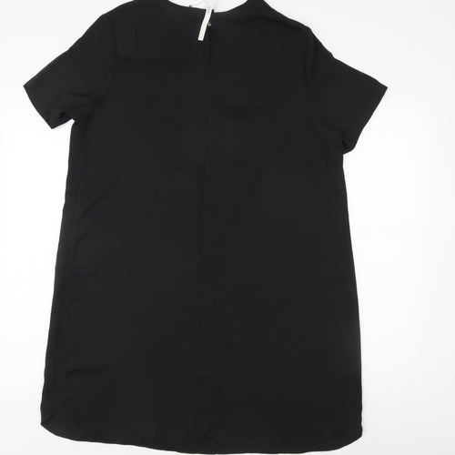 ASOS Women's Black Short Sleeve Dress, Size 14