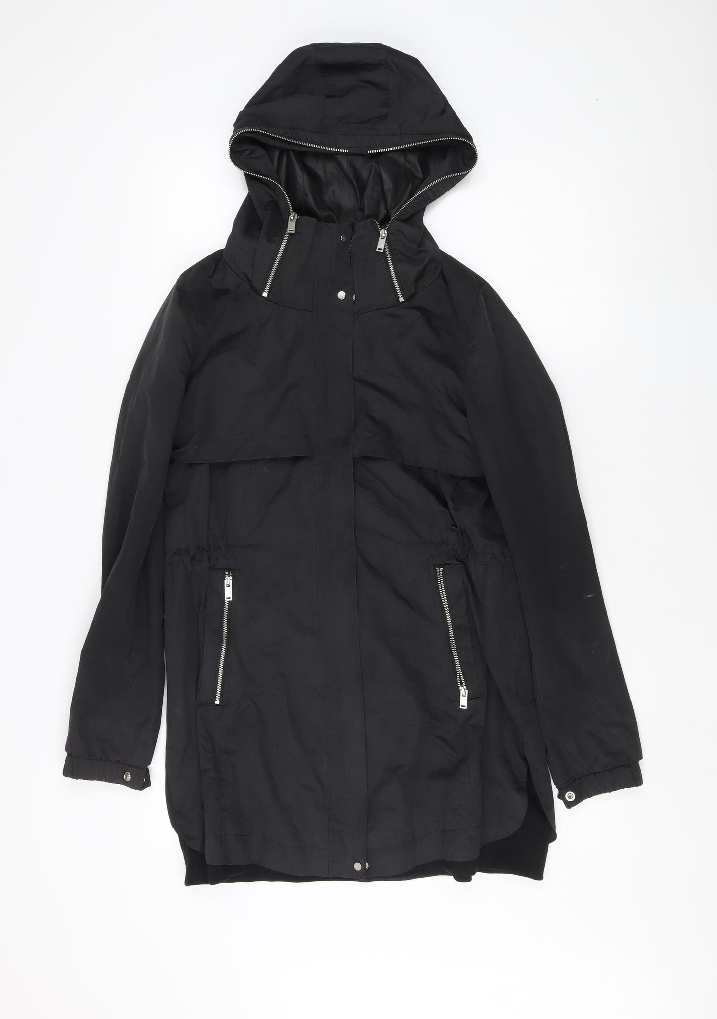 Zara Basic Women's Black Anorak Jacket S