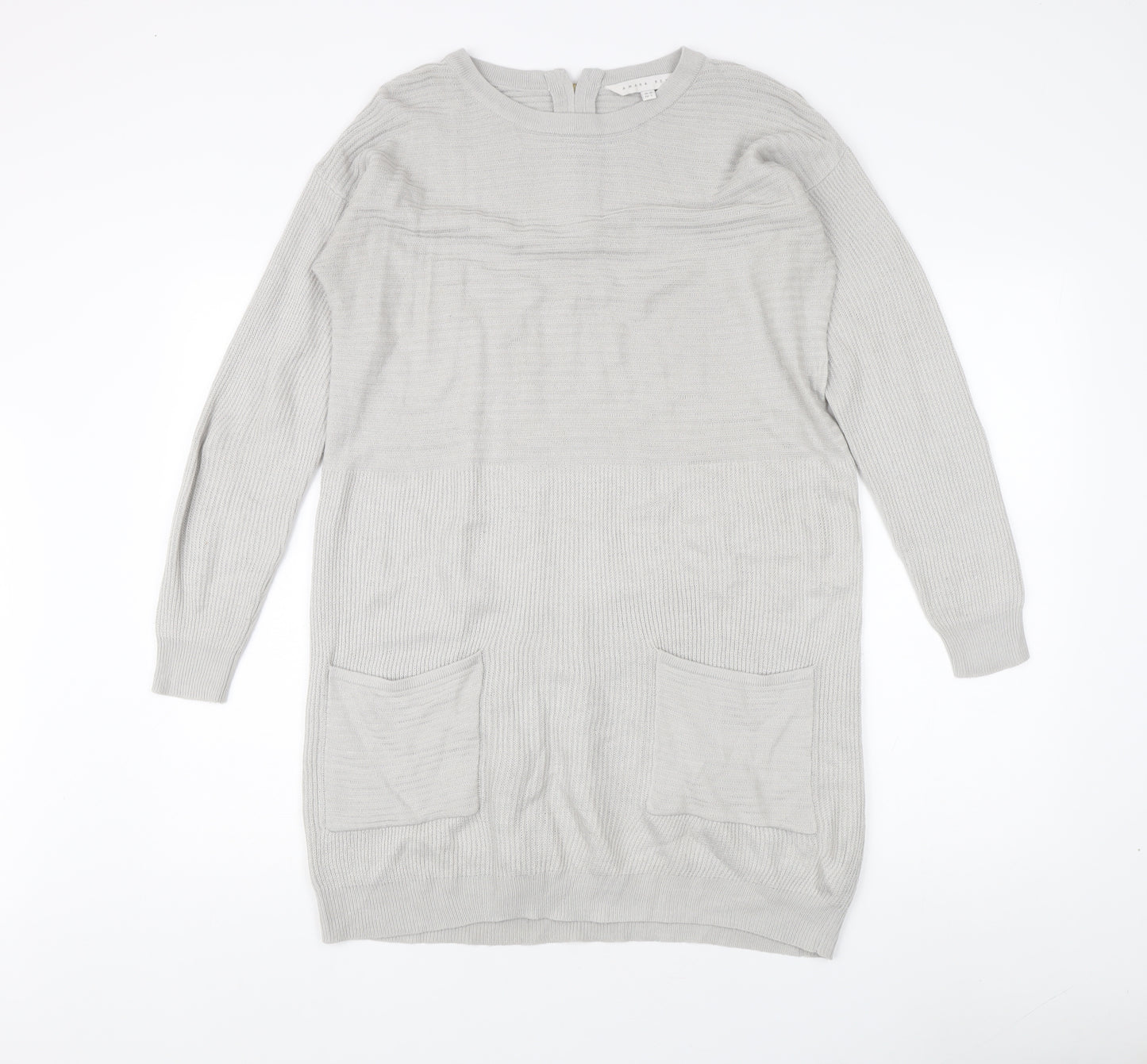 Amara Reya Women's Grey Pullover Jumper Size 10