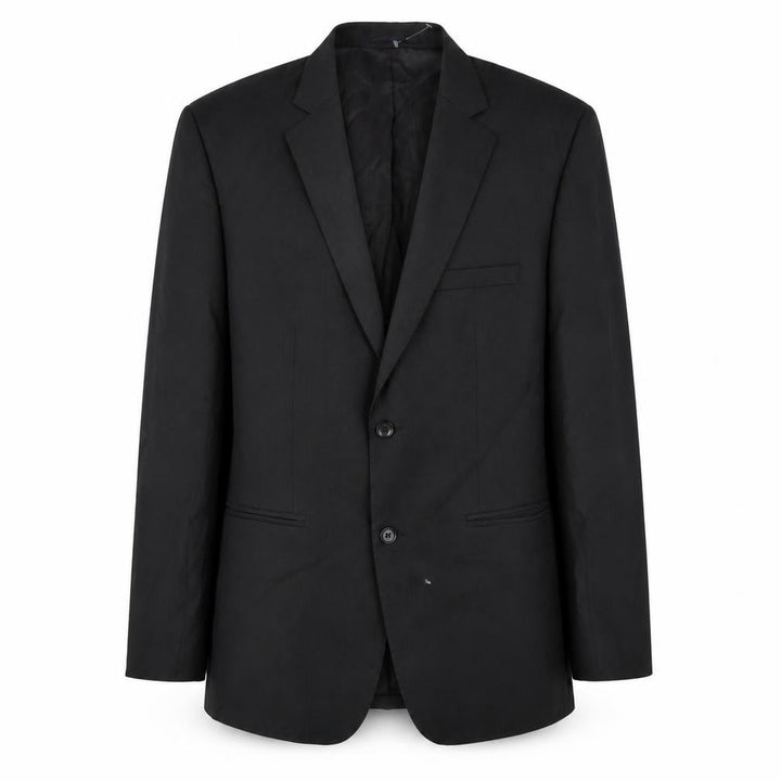 Zara Man Black Blazer, Men's 42, Two-Button Jacket