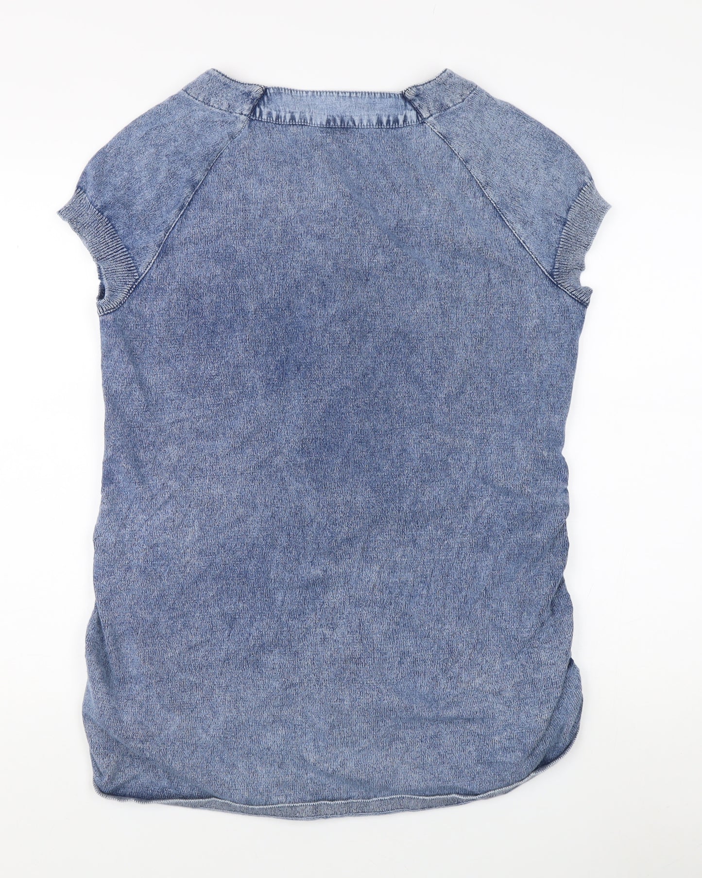 Blue Willi's Women's Blue Denim Top L Casual