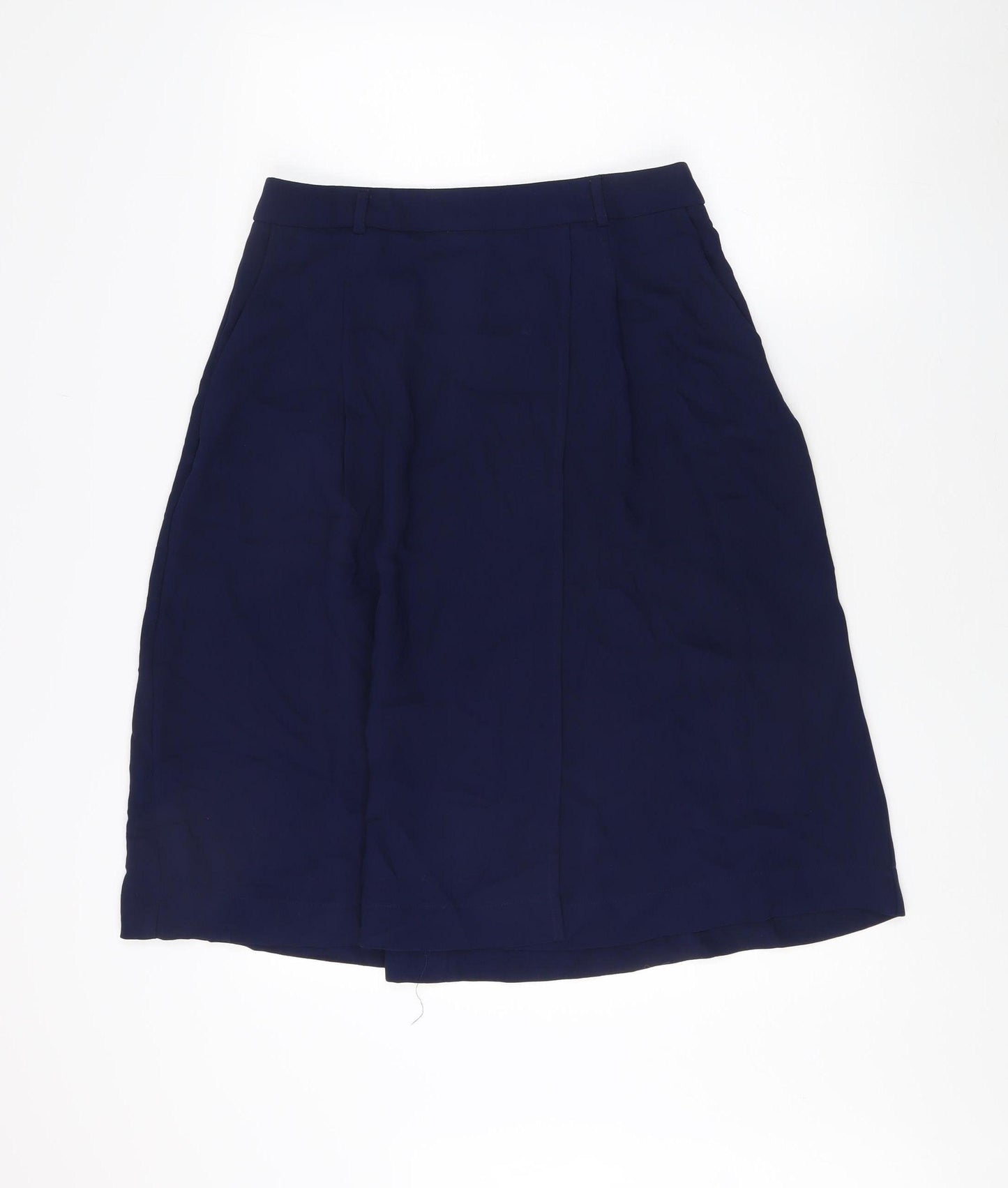 NOOSNOW Women's Blue Knee Length Skirt, Size 12