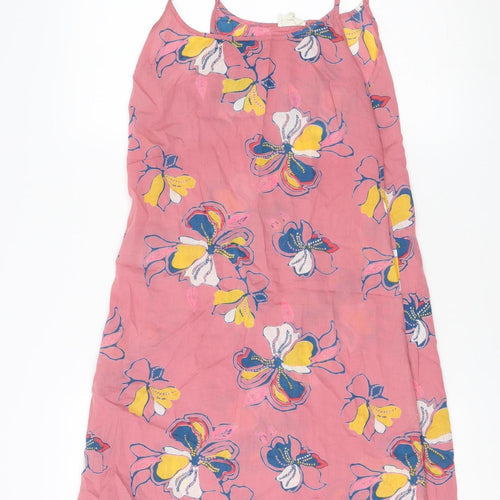 La Fiancée Du Mekong Women Floral Slip Dress Pink Size 12