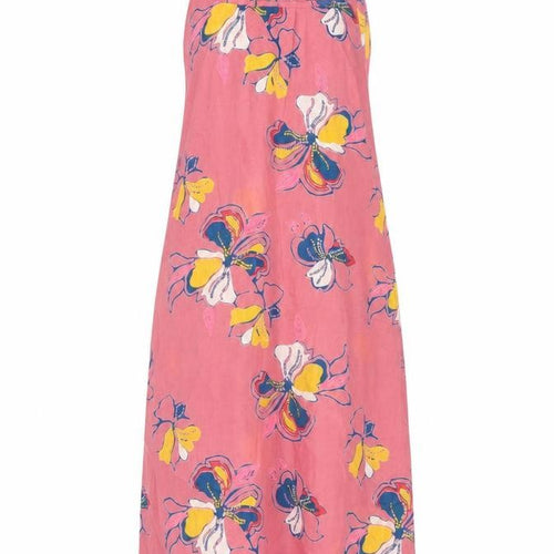La Fiancée Du Mekong Women Floral Slip Dress Pink Size 12