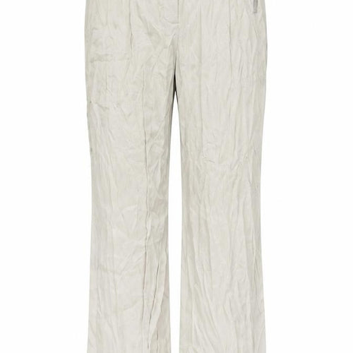 Zara Women’s Beige Wide-Leg Trousers M
