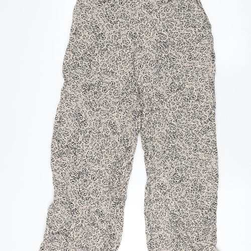 WEEKDAY Women's Size 8 Wide-Leg Trousers Multicoloured
