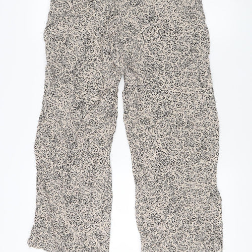 WEEKDAY Women's Size 8 Wide-Leg Trousers Multicoloured