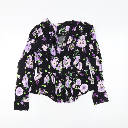 Marks and Spencer Women's Floral Blouse - Size 12