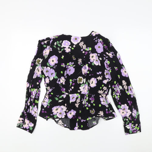 Marks and Spencer Women's Floral Blouse - Size 12