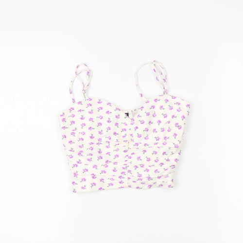 Zara Women's Multicoloured XS Camisole Tank