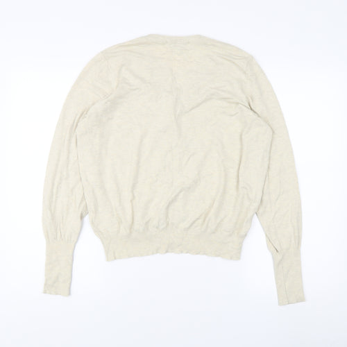 Marks and Spencer Women's Beige Cardigan, Size 16, Casual