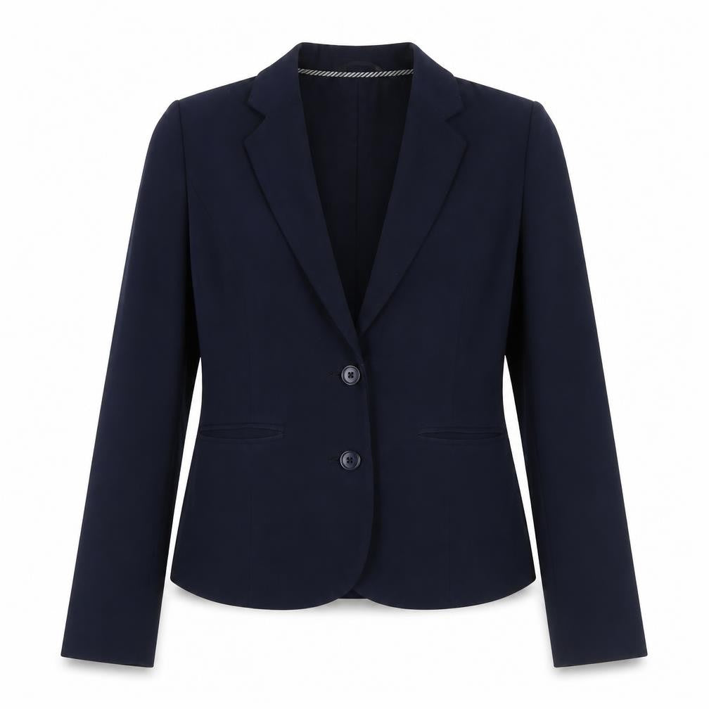 Front view of Marks & Spencer Women's Blue Suit Jacket, size 12