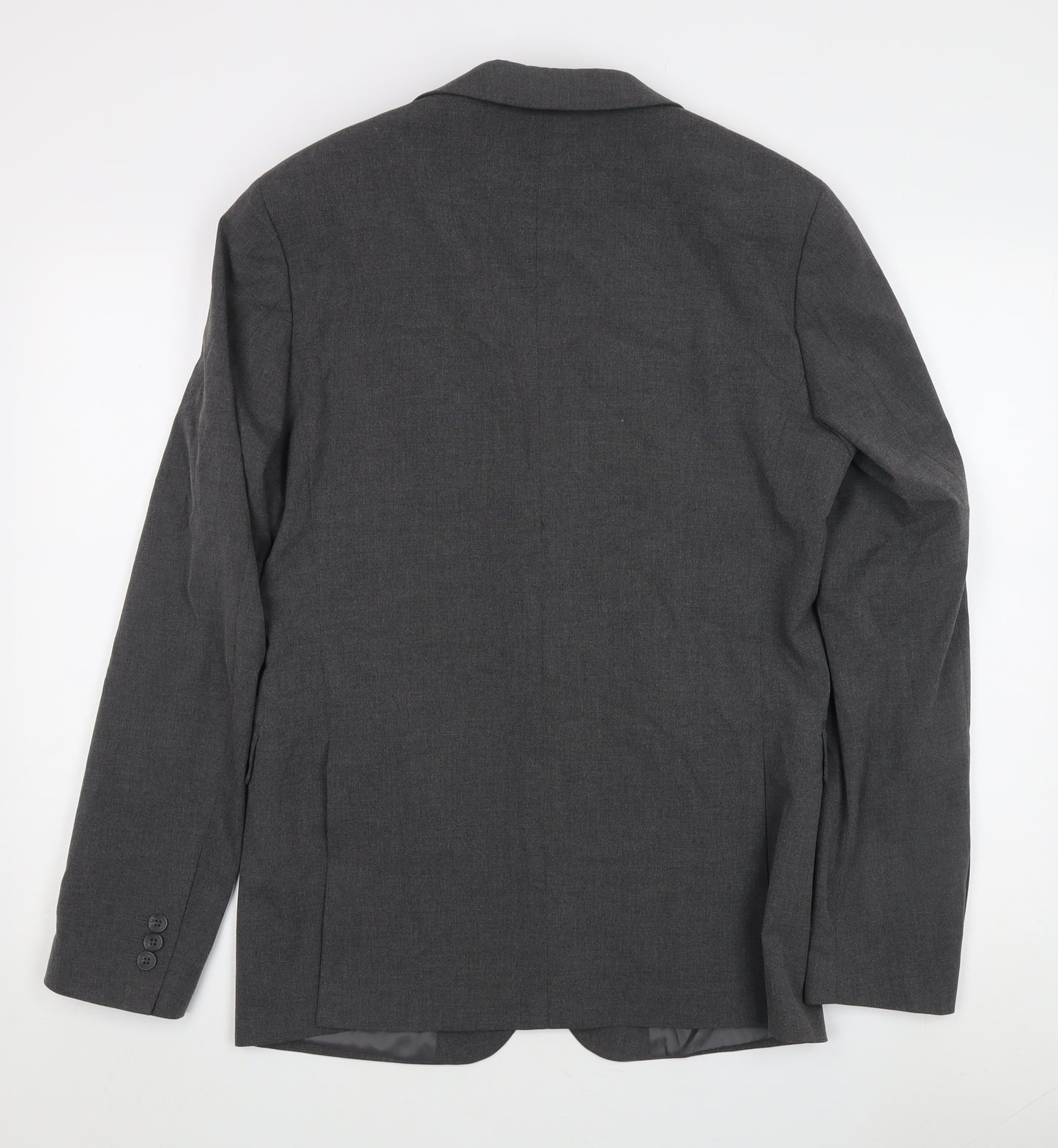 John Lewis Men's Grey Wool Blazer, 40L, Formal Jacket
