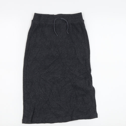 Zara Girls Black Straight Pencil Skirt, 9-10 Years, NWT