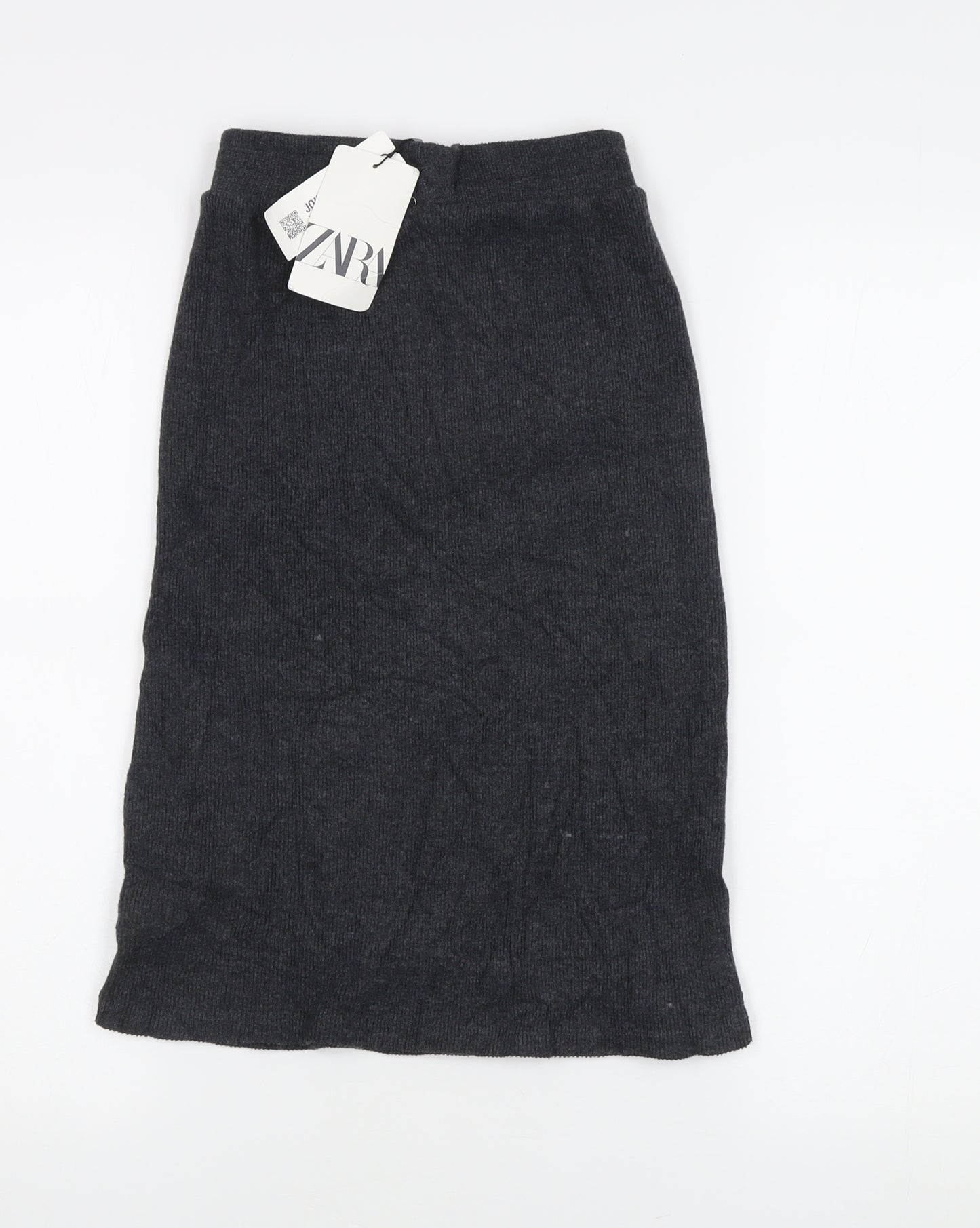 Zara Girls Black Straight Pencil Skirt, 9-10 Years, NWT