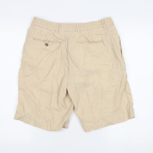 Bobby Jones Beige Chino Shorts Men Size 34