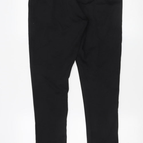 Pebble Women's Black Leggings Size 14 with Zip Accents
