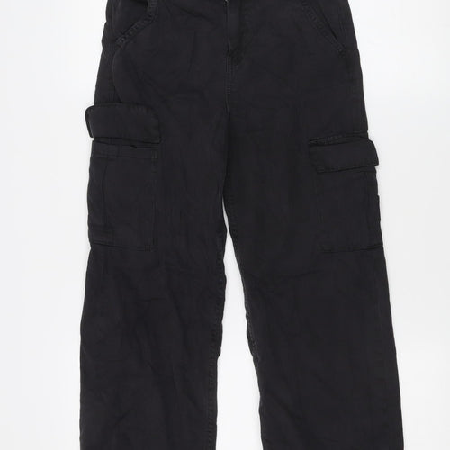 Marks and Spencer Women's Black Cargo Trousers