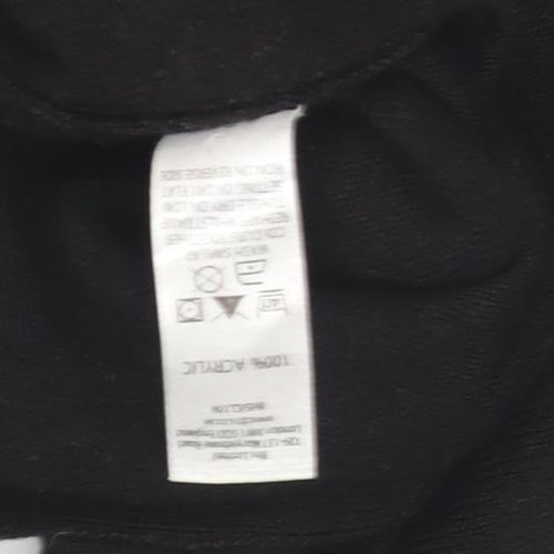 BHS Women's Black Cardigan, Size 14, Round Neck