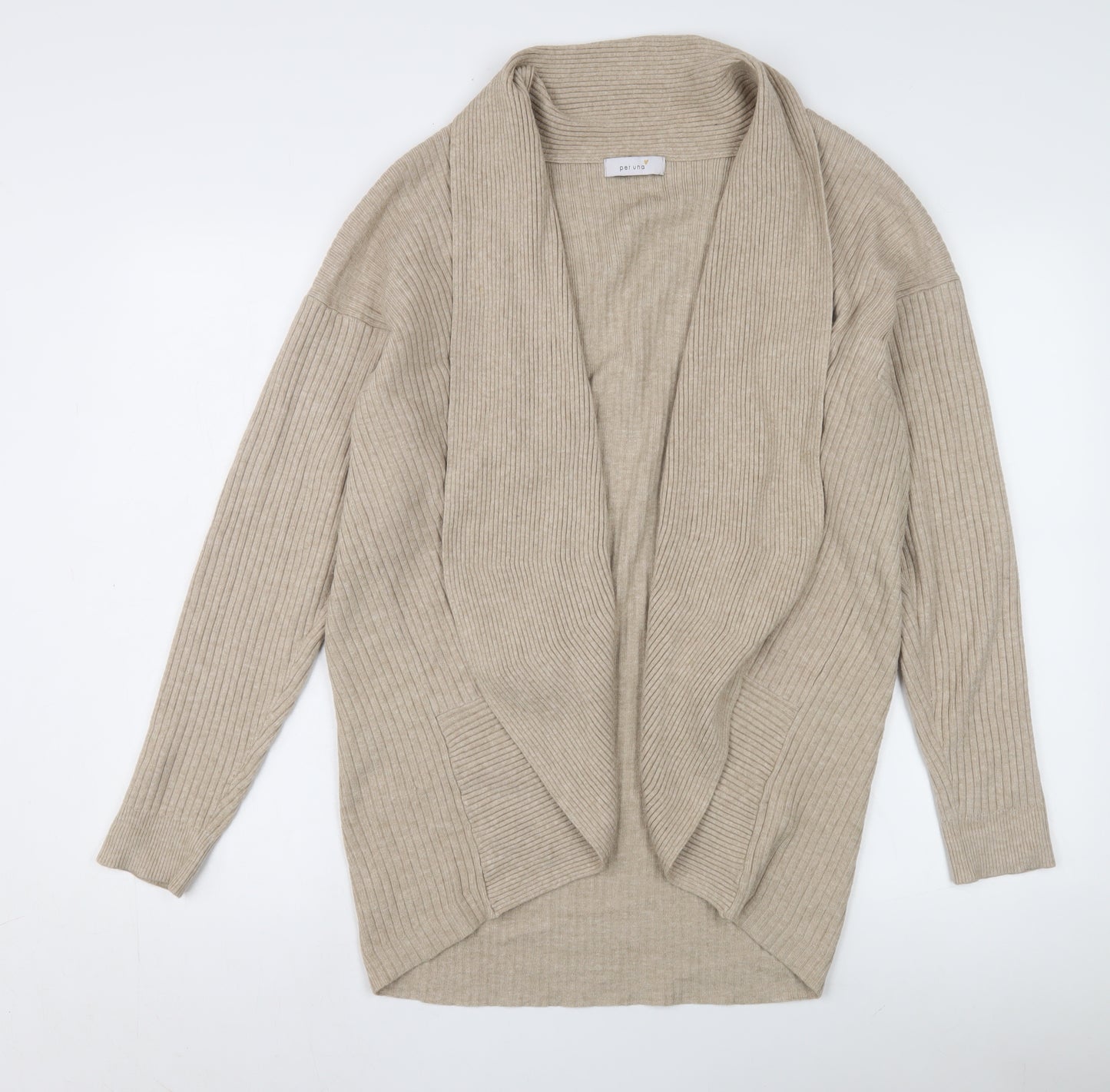 Marks and Spencer Women Beige Cardigan Size 18