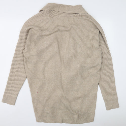 Marks and Spencer Women Beige Cardigan Size 18