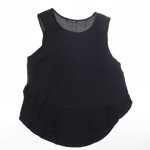 Topshop Women's Black Tank Top