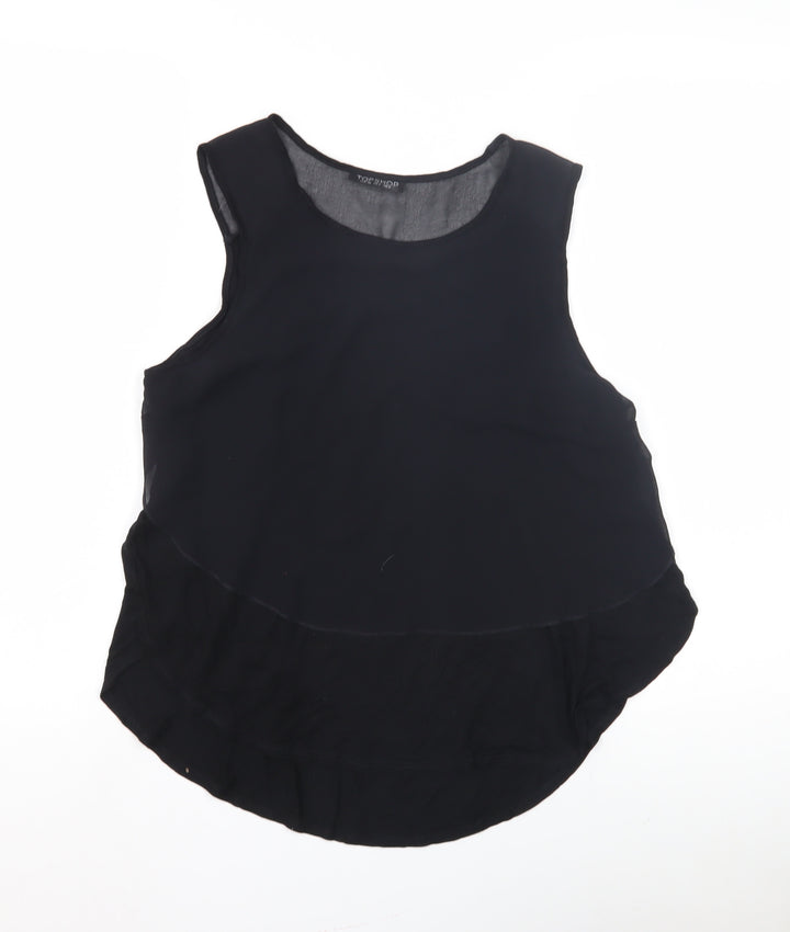 Topshop Women's Black Tank Top