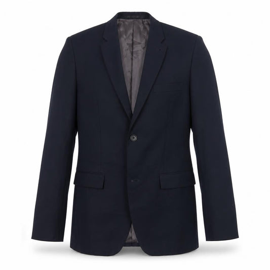 Topman Men's Slim Fit Blue Blazer Jacket, Size 34