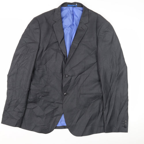 Marks and Spencer Men's Grey Blazer, Size 38 Regular Fit