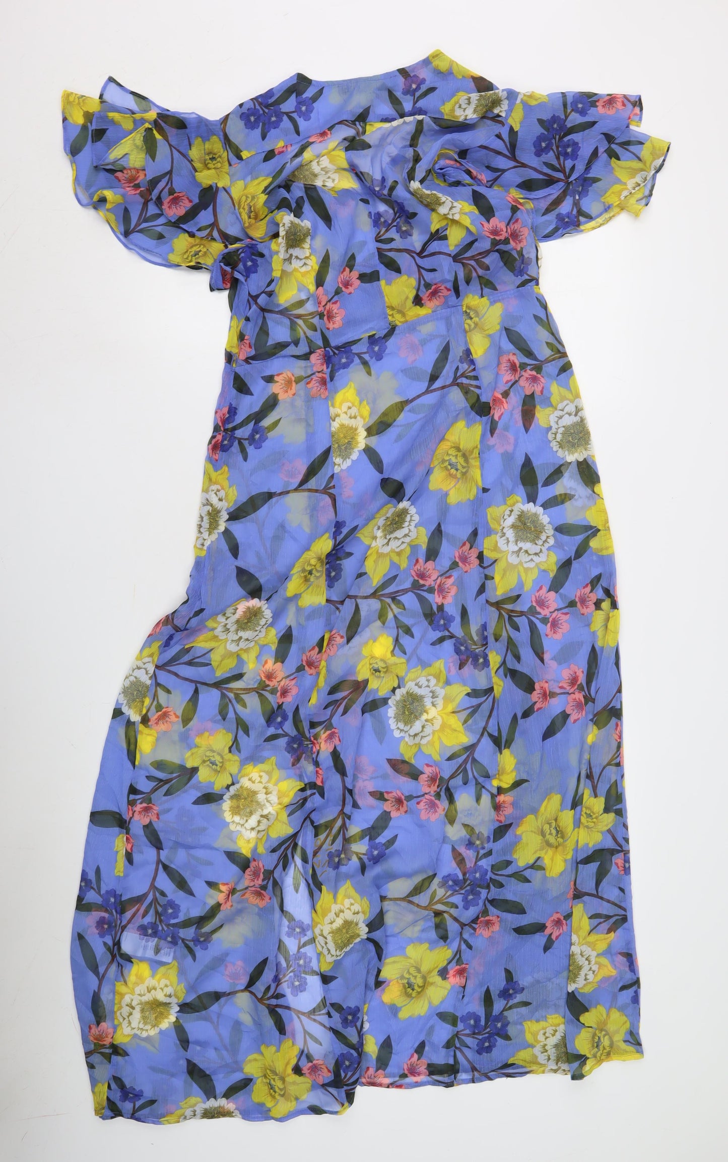 French Connection Women's Floral Wrap Dress Size 16