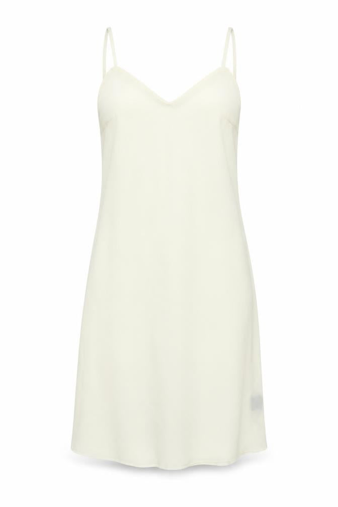 Front view of Boden Women's Ivory Full Slip Camisole -, size 14