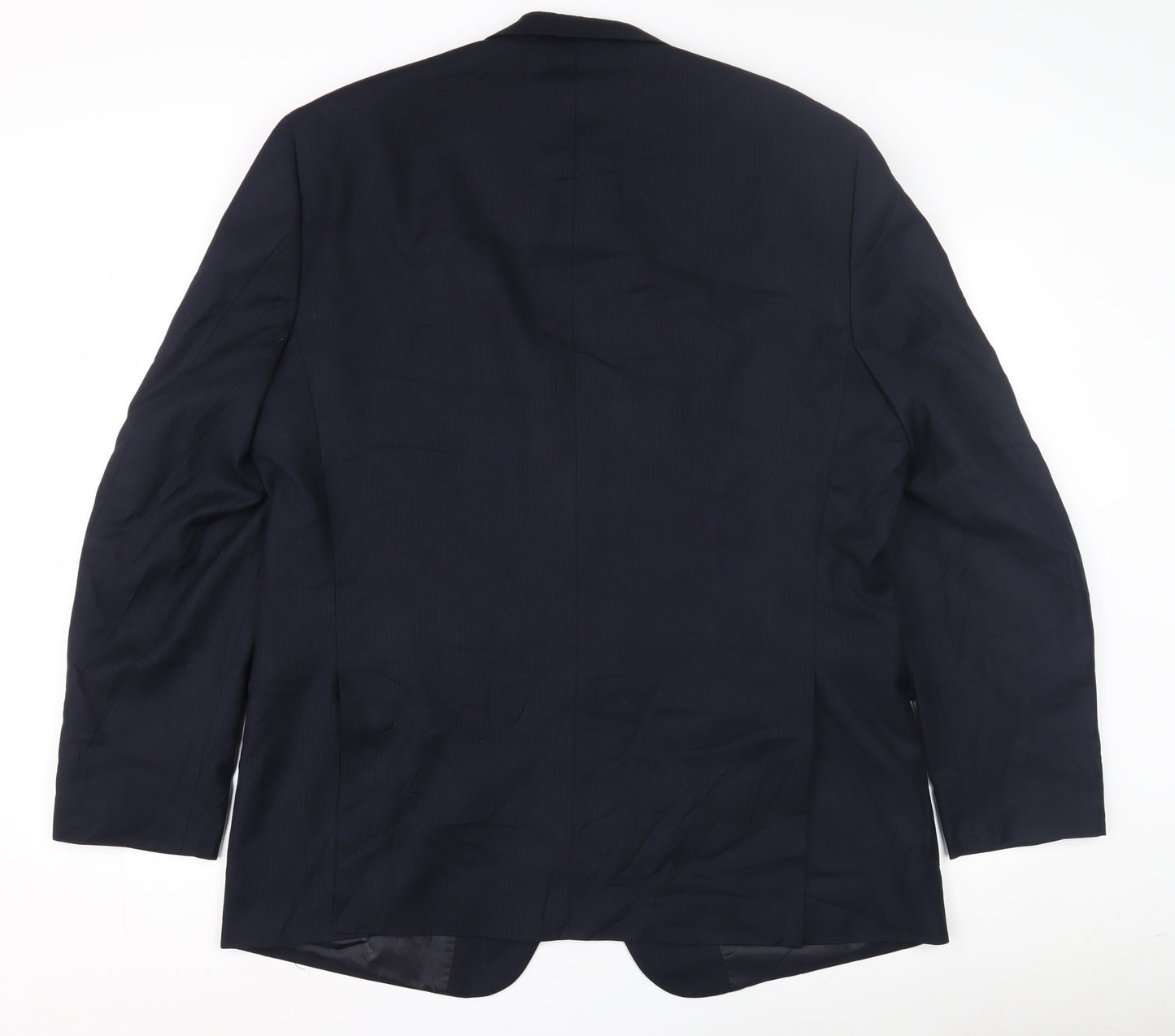 Marino Vicci Black Wool Men's Jacket UK 46 Classic Striped