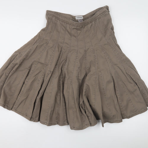 Warehouse Women's Flare Skirt Brown Size 10