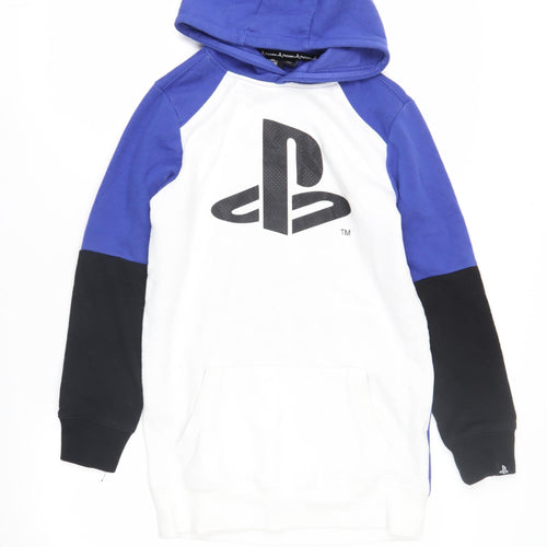 PlayStation Boys Blue Pullover Hoodie 4-5 Years