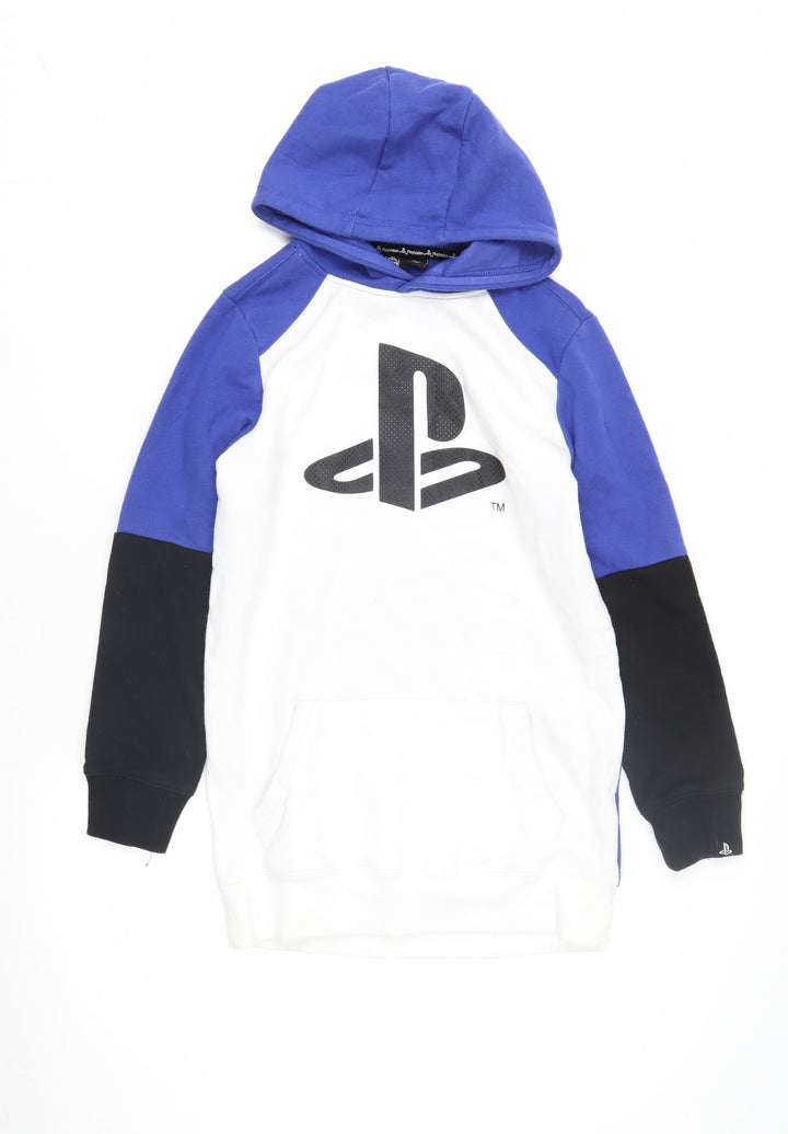 PlayStation Boys Blue Pullover Hoodie 4-5 Years