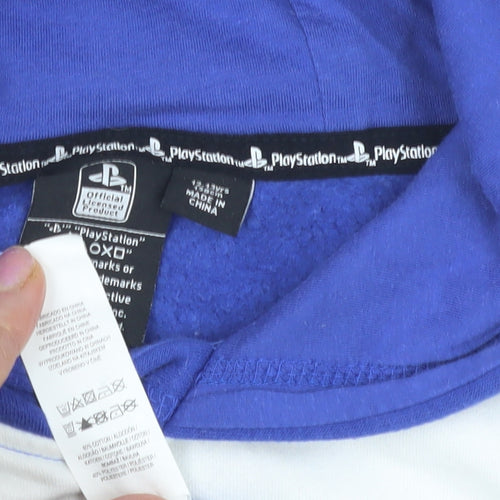 PlayStation Boys Blue Pullover Hoodie 4-5 Years