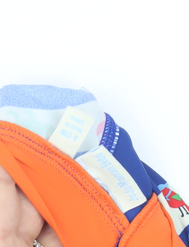 JoJo Maman Baby Nautical Blue Stripe Babygrow - 12 Months