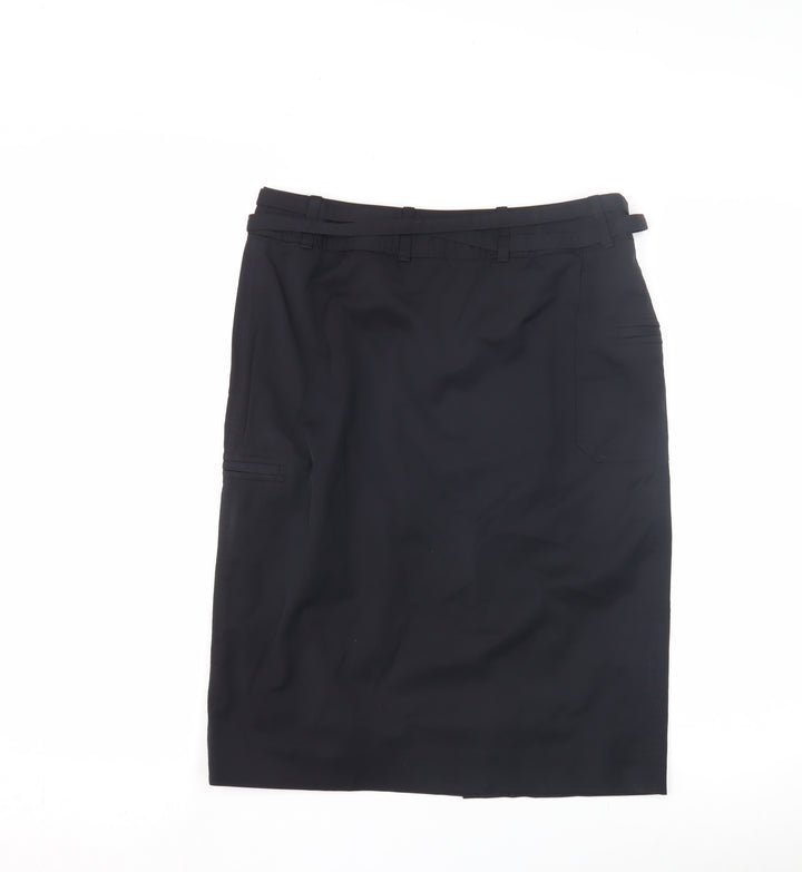 Oasis Women's Black Pencil Skirt Size 10