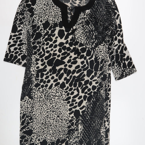 Wallis Women's Animal Print Shift Dress M
