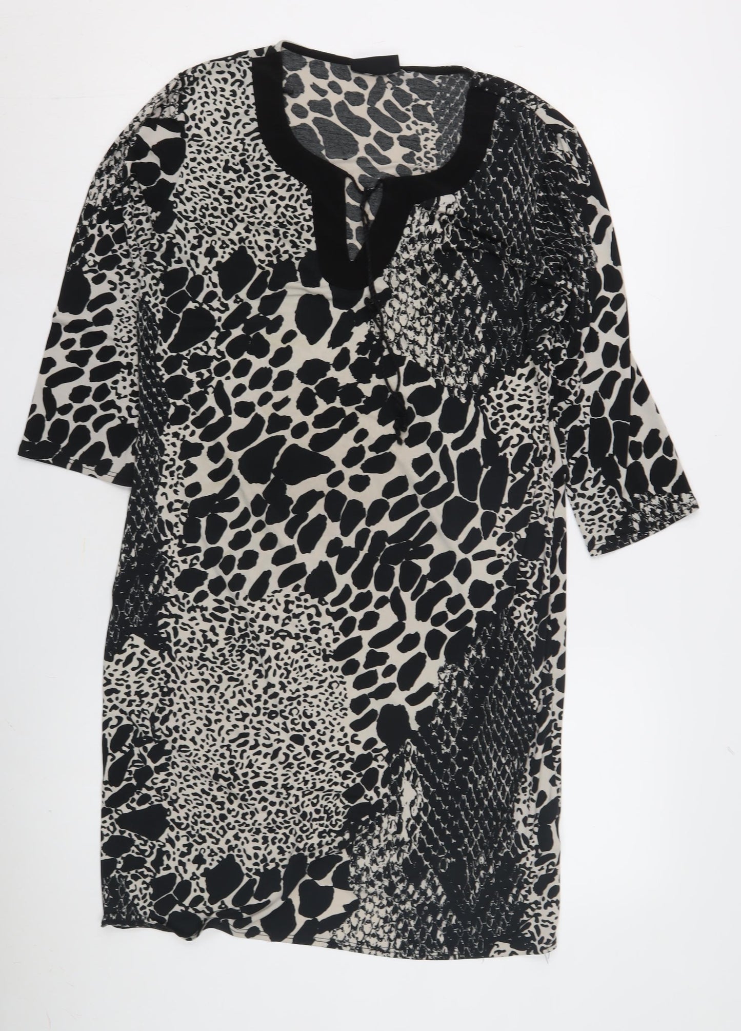 Wallis Women's Animal Print Shift Dress M