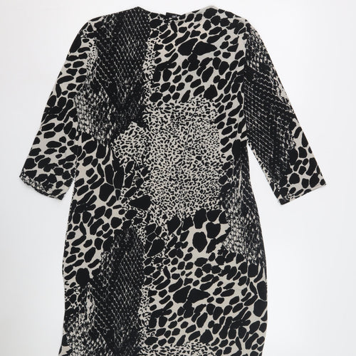 Wallis Women's Animal Print Shift Dress M