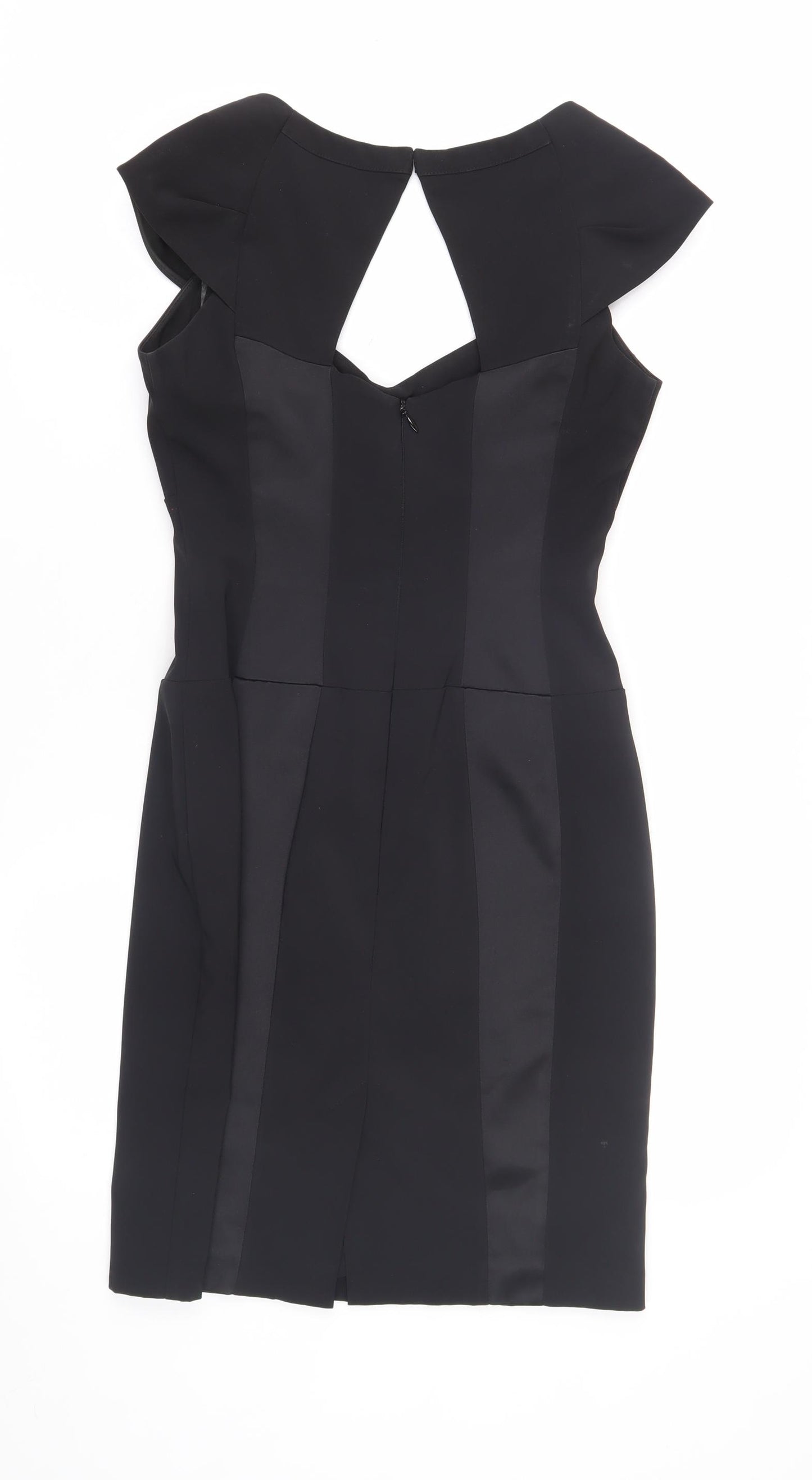 Warehouse Women's Black Bodycon Dress Size 8