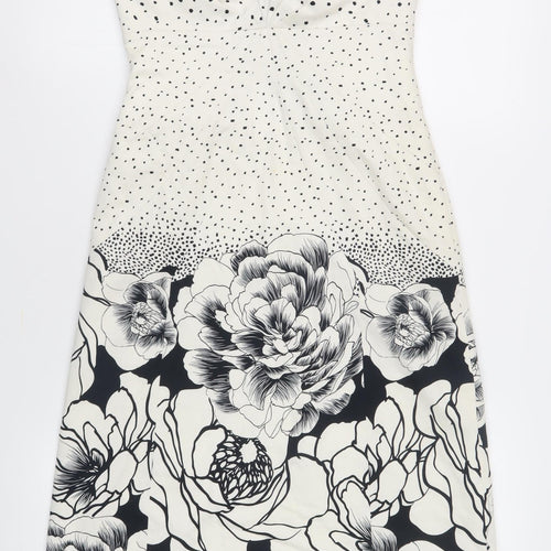 Coast Women’s Ivory Sheath Dress Size 8 - Party Wear