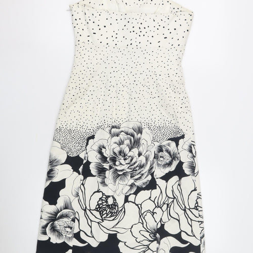 Coast Women’s Ivory Sheath Dress Size 8 - Party Wear