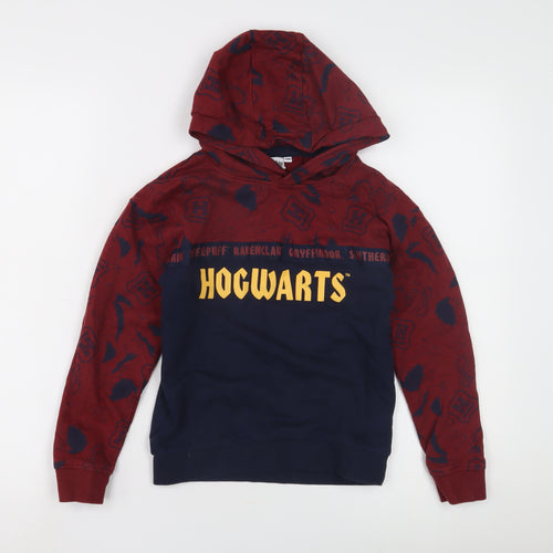 Harry Potter Boys Multicoloured 6-7 Years Hogwarts Pullover Hoodie