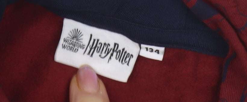 Harry Potter Boys Multicoloured 6-7 Years Hogwarts Pullover Hoodie