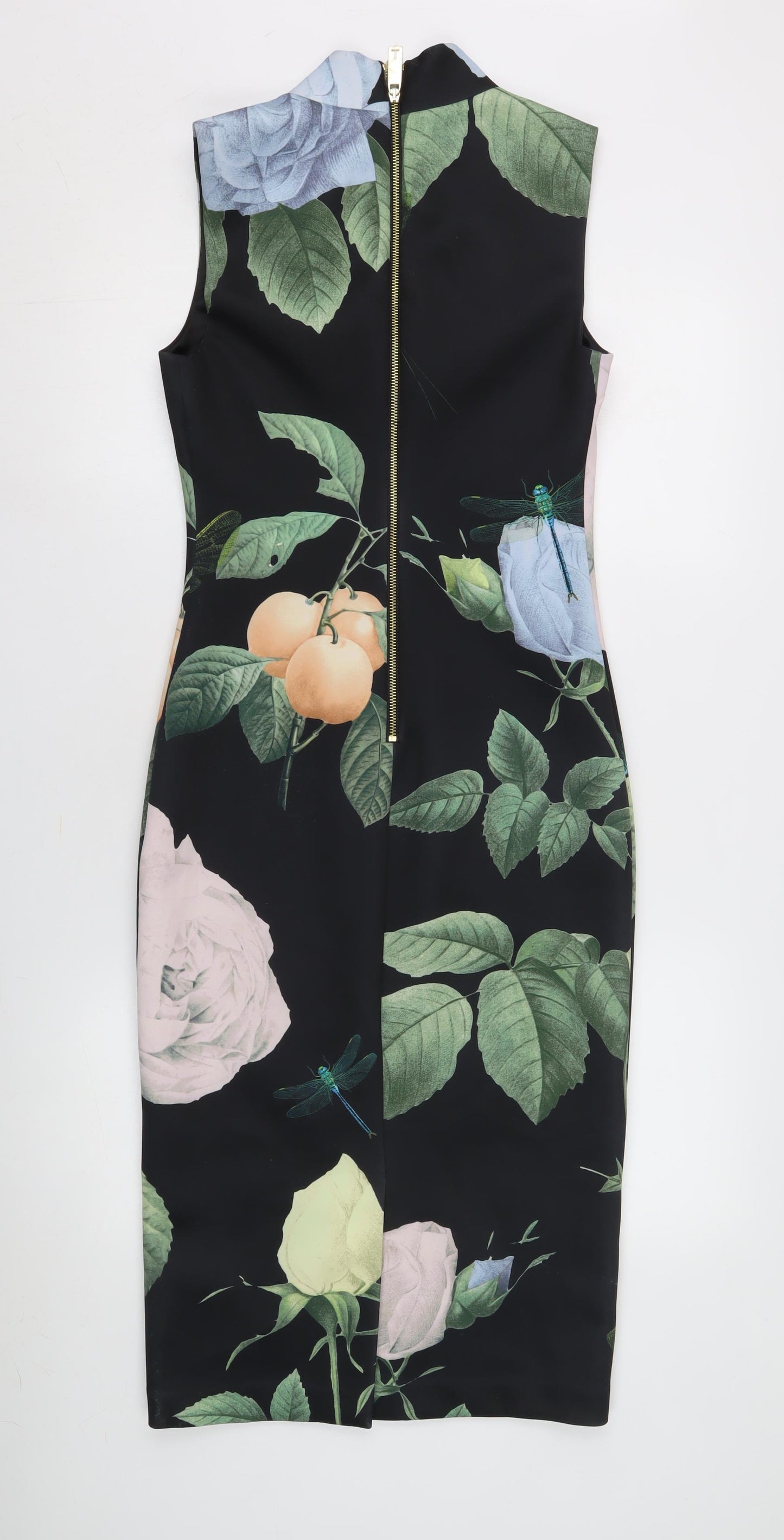 Ted Baker Women's Multicoloured Sheath Dress Size 8