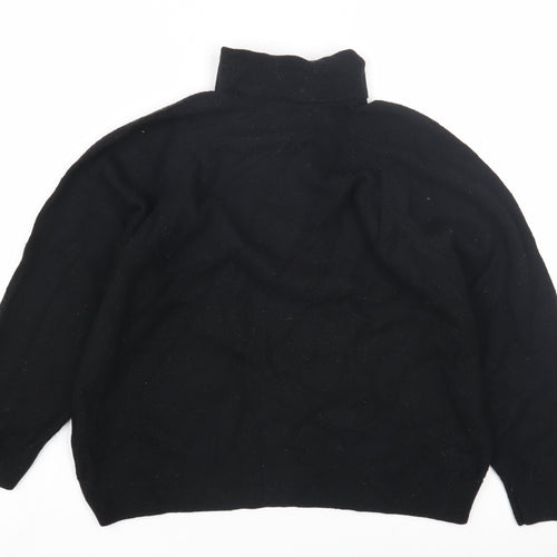 Tantra Knitwear Women's Black Pullover Jumper, Size 12