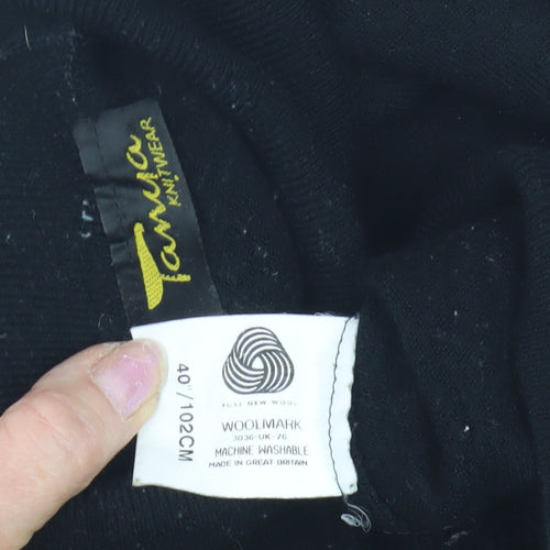 Tantra Knitwear Women's Black Pullover Jumper, Size 12